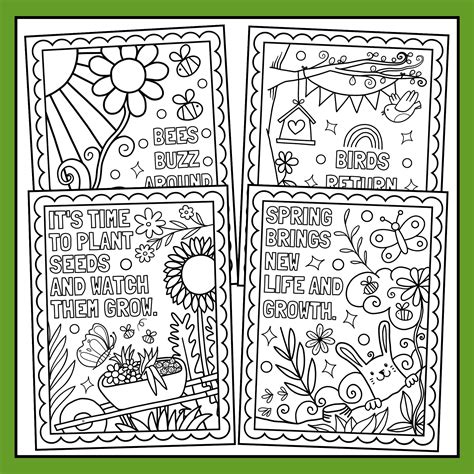 Spring Coloring Pages | Spring Coloring Sheets | Spring Break Coloring ...