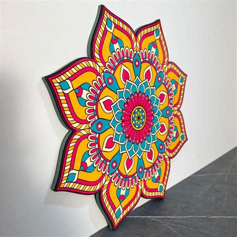 Colorful Mandala Art Wall Decor – GoofyShop.in