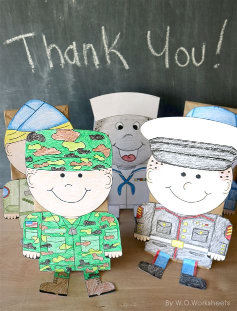 Veterans Day Craft | Veterans day, Veterans day activities, Crafts for kids