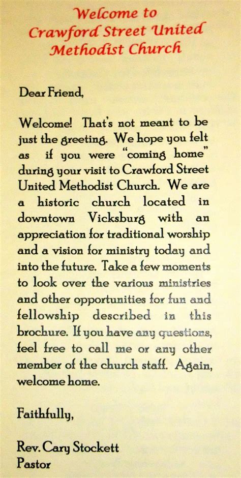 Church welcome speech sample – Artofit