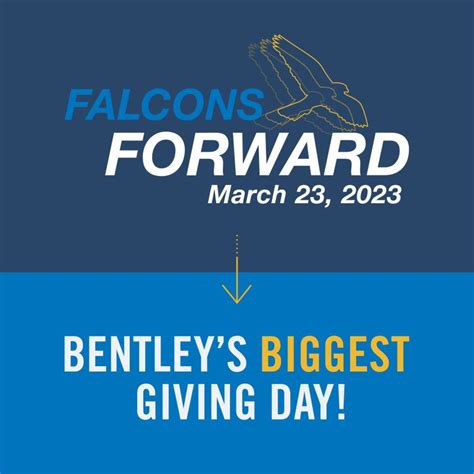 Bentley University on LinkedIn: Mark your calendars, Falcons!