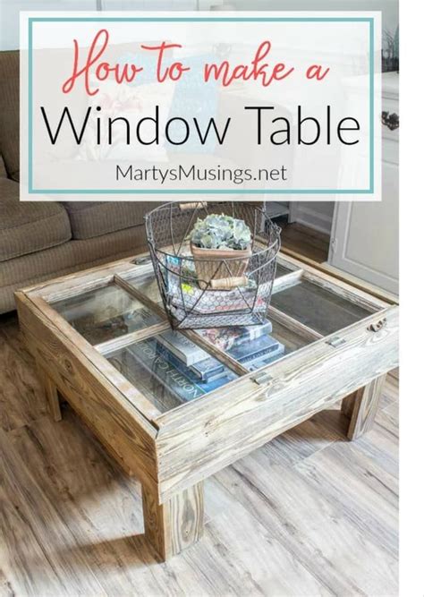 Image result for Simple DIY Window Coffee Table