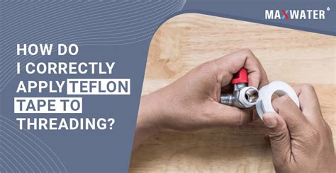 Wrapping Teflon Tape Direction 的图像结果