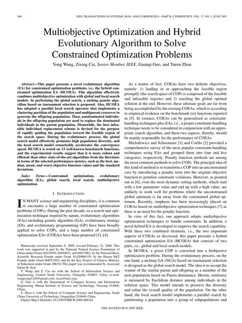 Multi-Objective Optimization Engineering Evolutionary Algorithm Deb 的图像结果