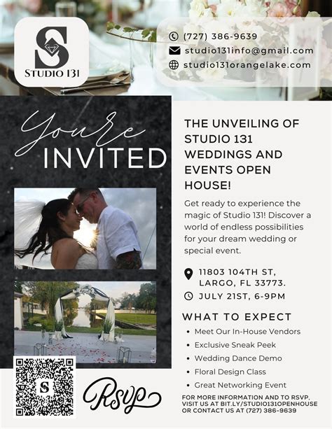 Studio 131 Weddings and Events Open House, Studio 131 Weddings and ...