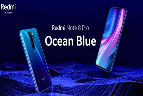 Redmi Note 8 Pro Neptune Blue Colour 的图像结果