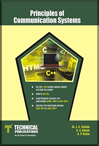 Principle of Communication Systems for BE VTU Course 18 OBE & CBCS (V ...
