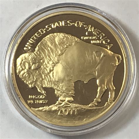 2011 American Buffalo 24K Gold Plated Replica | Property Room