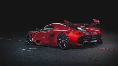 The Koenigsegg Jesko looks fantastic in red | Top Gear