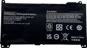 XIRIXX ™ HP RR03XL Battery for ProBook 440 G5 450 G5 470 G5 Series ...
