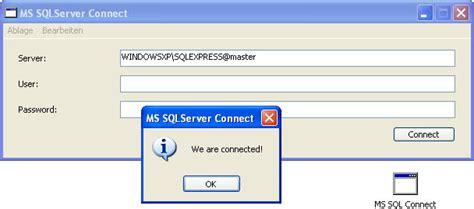 SQL Server Connect 的图像结果