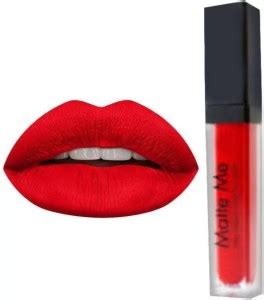 LORSHEL Matte Me ultra Smooth Liquid Lipstick (Bright Red) - Price in ...