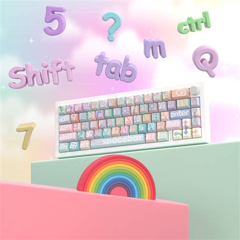 Touches de clavier Pastel Chaos – Goblintechkeys
