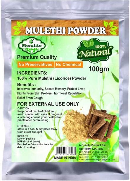 Licorice Powder - Buy Licorice Powder online at Best Prices in India ...