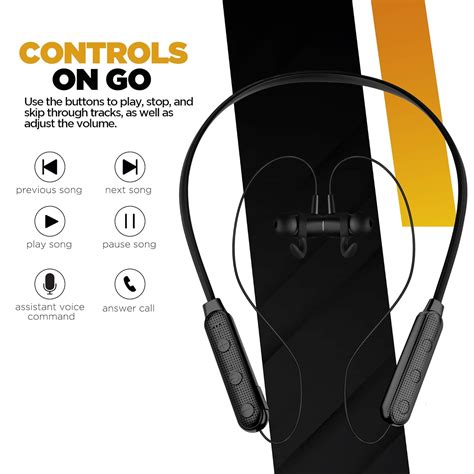 Nu Republic Cosmo X3 Vibro Wireless Bluetooth in Ear Neckband Earphone ...