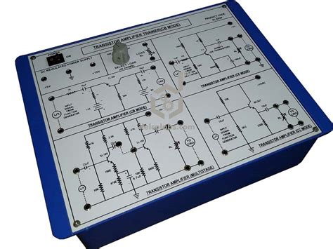 Transistor Amplifier Trainer (CB, CE and CC) With 0-100KHz Sine Wave ...