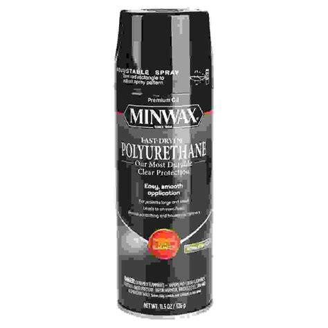 Shop Minwax Fast-Drying Polyurethane Spray (340 ml, Warm Semi-Gloss ...