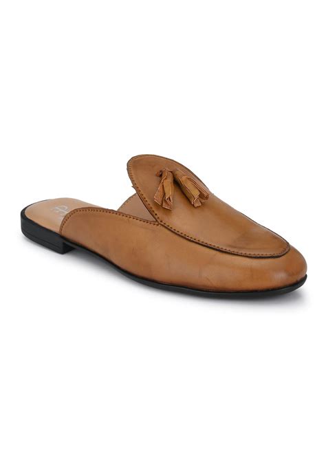 Get Solid Textured Tassel Detail Mules at ₹ 849 | LBB Shop