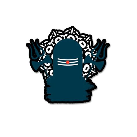 Shivling Sticker – Inkyprinty.in