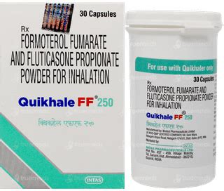 Quikhale Ff 6250 Mcg Capsule 30 - Uses, Side Effects, Dosage, Price ...