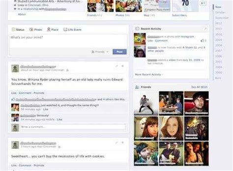 Facebook testing a new Timeline design: Reports