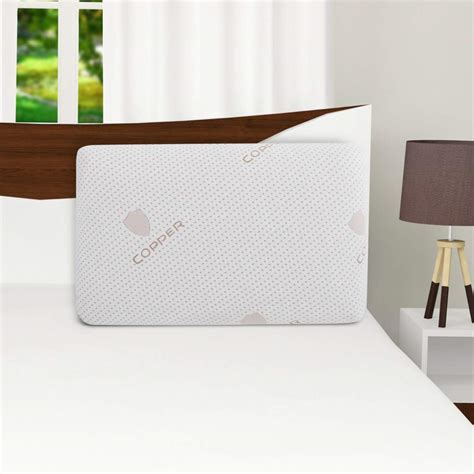 Home Centre Healthy Living Copper Pillow - 40 x 60 cm : Amazon.in: Home ...
