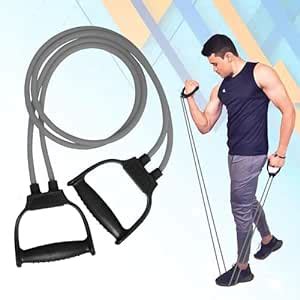 THE PARTY PLANET Toning Tube Heavy Quality Exercise Band for Stretching ...