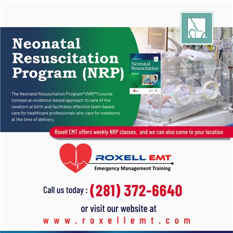Neonatal Resuscitation Program (NRP) - Roxell Emergency Management Training