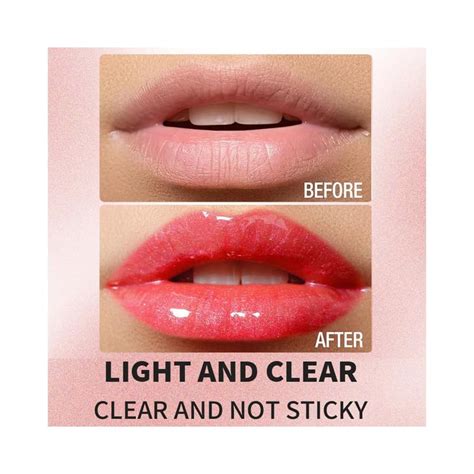 MIESCHER Red Glitter Lip Gloss Long Lasting Pearl Shimmer India | Ubuy