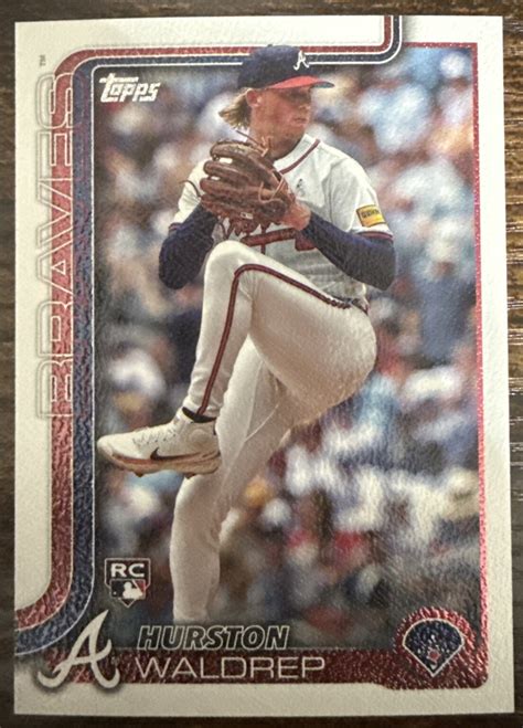 2025 Topps Series 1 Hurston Walden Canvas RC SSP 14/50 #253 Atlanta ...