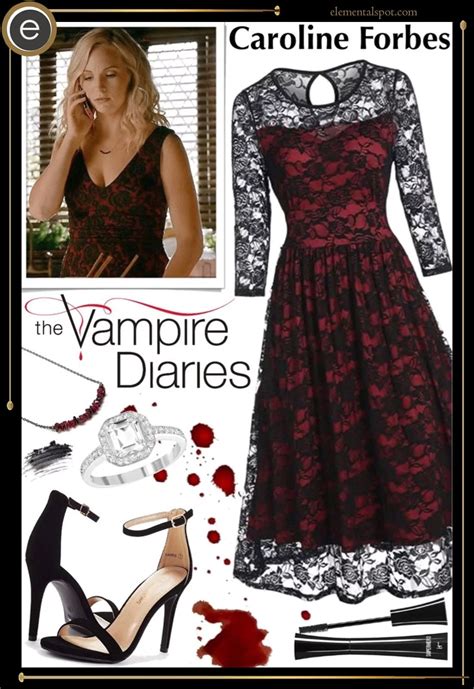 Caroline Forbes Outfits Fashion