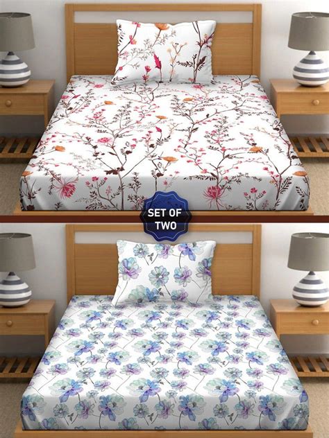 Buy Best Quality Bed Sheets Online | Single Bed Sheet | Bellacasa ...