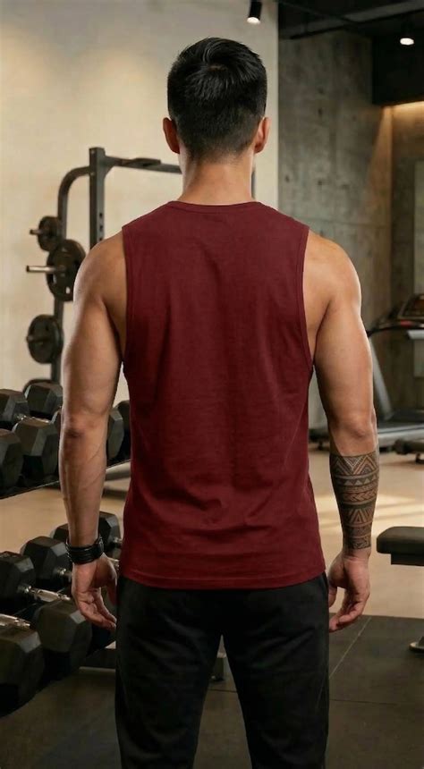 Sleeveless Cotton Workout Gym Vest Men | LEON Vest – Leon Clothing