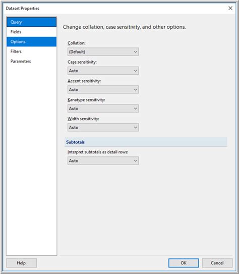 Image result for SQL Server Reporting Services Data Set