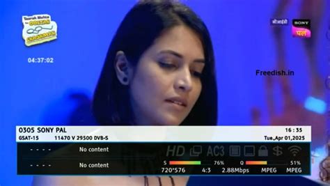 Sony Pal TV Channel added on Channel Number 39