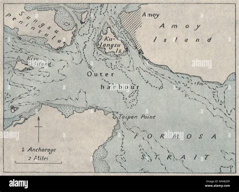 Approaches to Amoy (XIAMEN). China. WW2 ROYAL NAVY INTELLIGENCE MAP ...