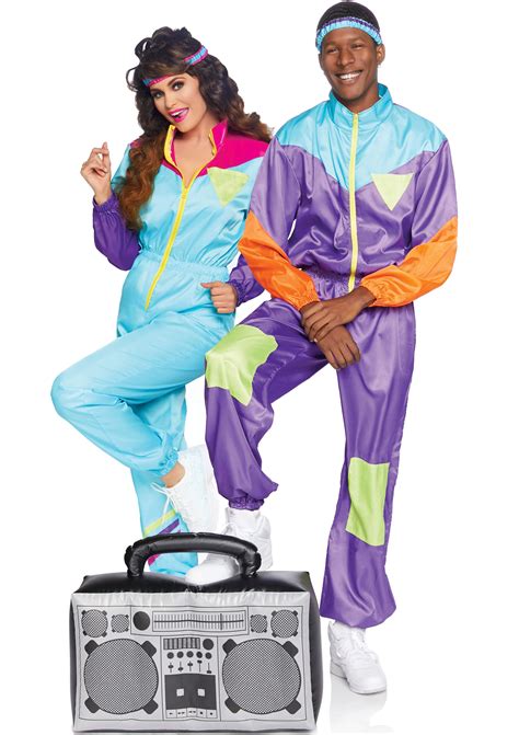 Men's Track Suit 80s Costume, Men's Halloween Costumes | Leg Avenue