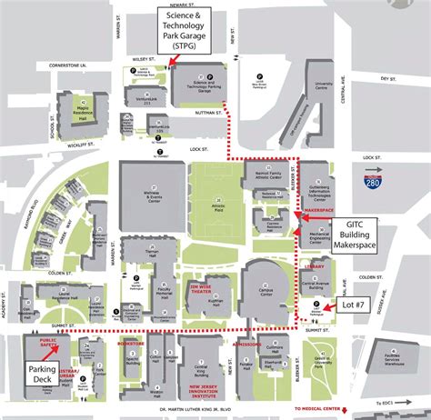 Njit Campus Map