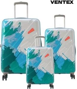 VIP Swiss Era Luggage Trolley Bag Premium Blue Polycarbonate Material 8 ...