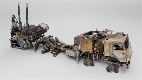 Pantsir-S1 missile system destroyed by Ukrainian army 3D model | CGTrader