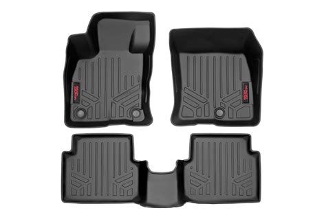 Rough Country Floor Mats | Front and Rear | Ford Maverick 4WD (2022 ...