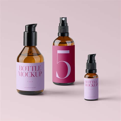 Free Bottle Mockups — Mr.Mockup | Graphic Design Freebies
