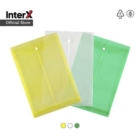 Promo InterX Map Kancing V w/ Spine Folio - Hijau - Kab. Tangerang ...
