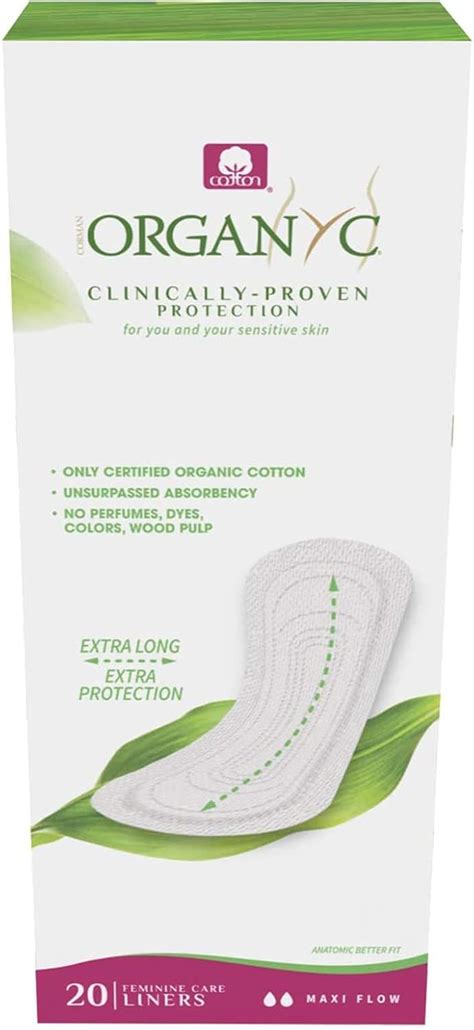 Buy Organyc 100% Certified Organic Cotton Flat Panty Liner - Everyday ...