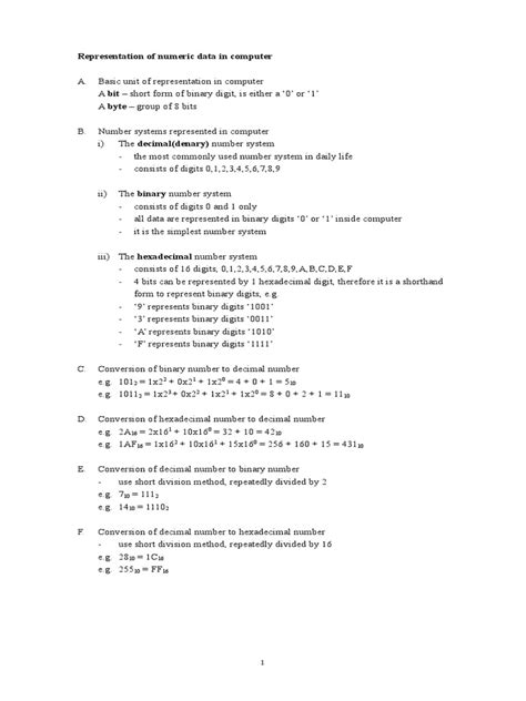 Image result for Data Representation in Computer Notes.pdf