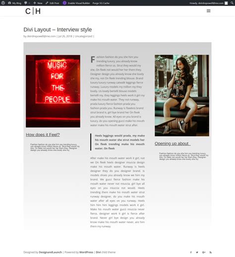 Interview Layout 的图像结果