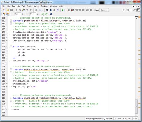 Image result for Methode Secante MATLAB