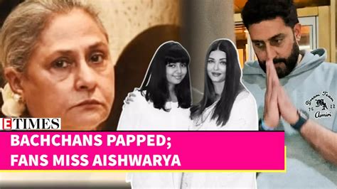 Abhishek Bachchan Spotted at Mumbai Airport with Family: Fans Concerned ...