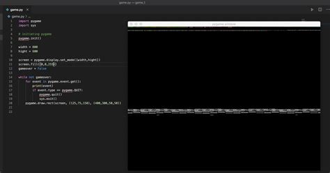How to Add Game Over Screen in Pygame 的图像结果