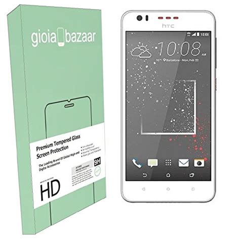 GIOIA BAZAAR Screen Protector for HTC Desire 825, Tempered Glass Screen ...